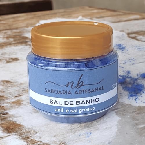 Sal de Banho Anil Wagi com Sal Grosso Afasta Negatividade 120g