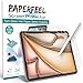 Produktbild PAPERFEEL [3 Stück] Folie für iPad Air 11 Zoll 2024 M2 Modell Schutzfolie, Matt Papier Displayschutzfolie zum Schreiben Zeichnen - Blendfreiem, Anti Fingerabdruck, Anti-Kratzer, Einfache Installation