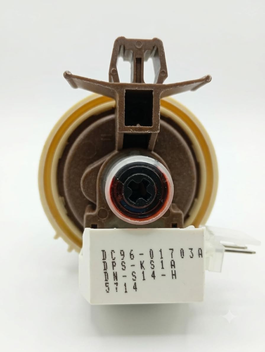 Samsung Front Load Washing Machine Water Level Sensor Pressure Switch Compatible |Replacement Water Level Pressure Sensor | DC96-01703A | DPS-KS1A | DN-S14-H 5714