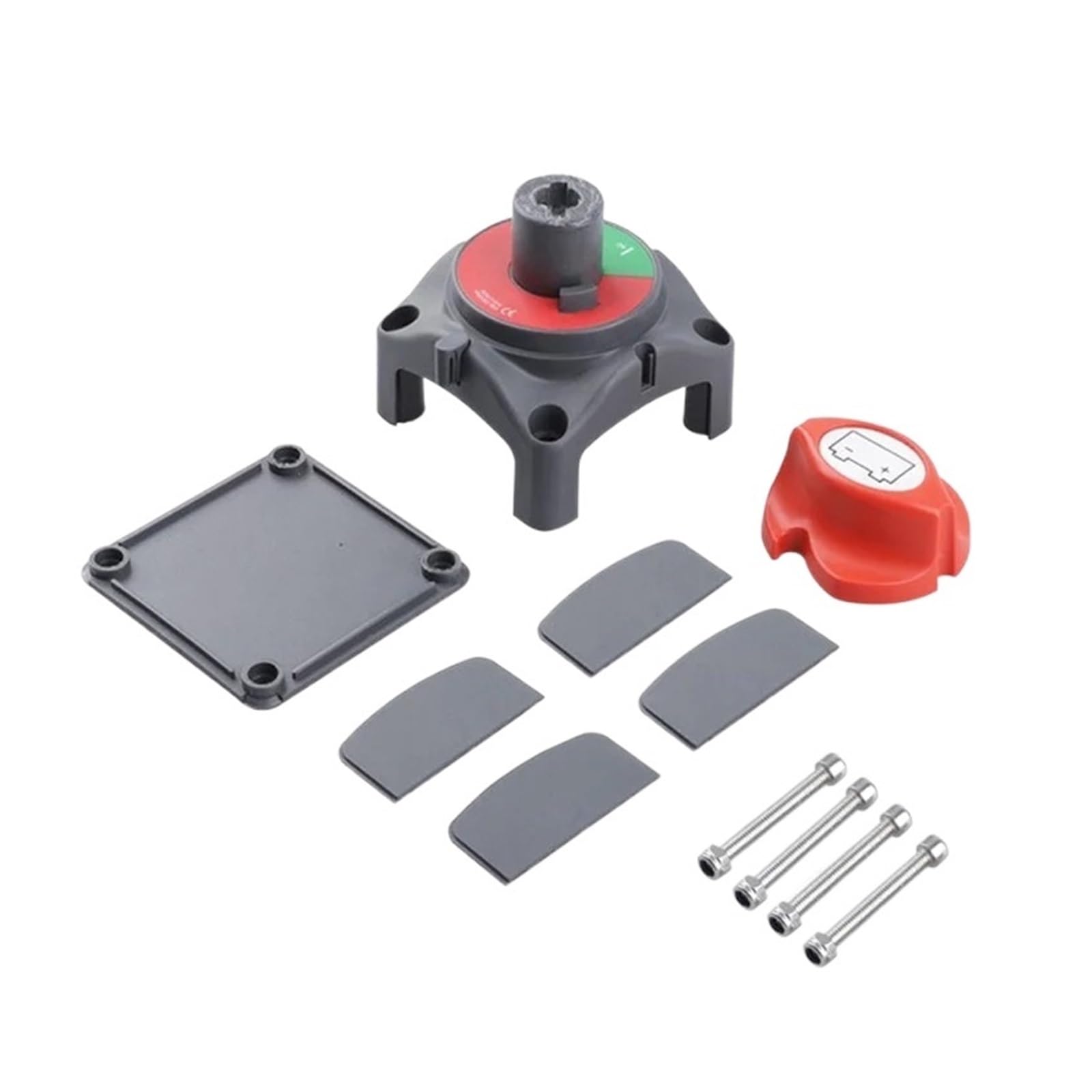 12V-60V 100A-300A Interruptor selector de batería Dual for automóvil Desconectar vehículo Marino RV 1-2-Pun