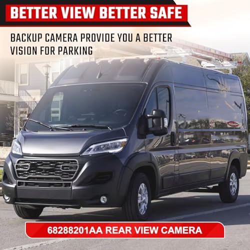 Image of Backup Camera Rear View Camera,Fit for Ram ProMaster 1500 2500 3500 2014-2020 Parking Park Assist Camera Replaces #6MJ97ZZZAA
