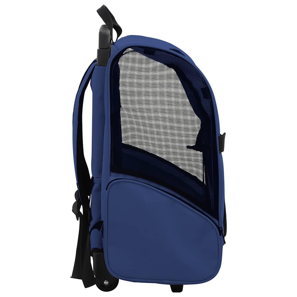 vidaXL Hundetrolley Faltbar Transporttasche Trolley Tragetasche Katze Rucksack
