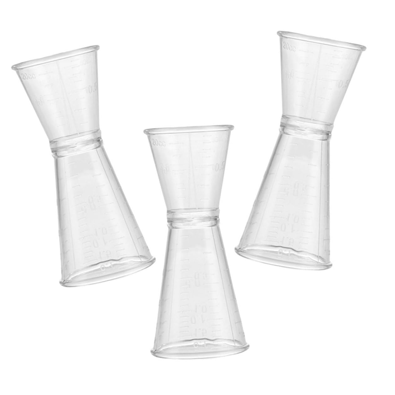 HOLIDYOYO Cocktail Measuring Cups Double Sided Jigger 2oz 1oz Bar Bartending Tools