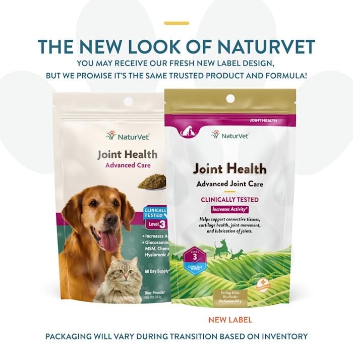 Advanced Care Joint Health Care Soft Chew Supplement for Dogs and Cats, Clinically Tested, Lubricates Joints, Maintains Cartilage, Maintains Joint Flexibility, Made by NaturVet, 10 OZ - Image 3
