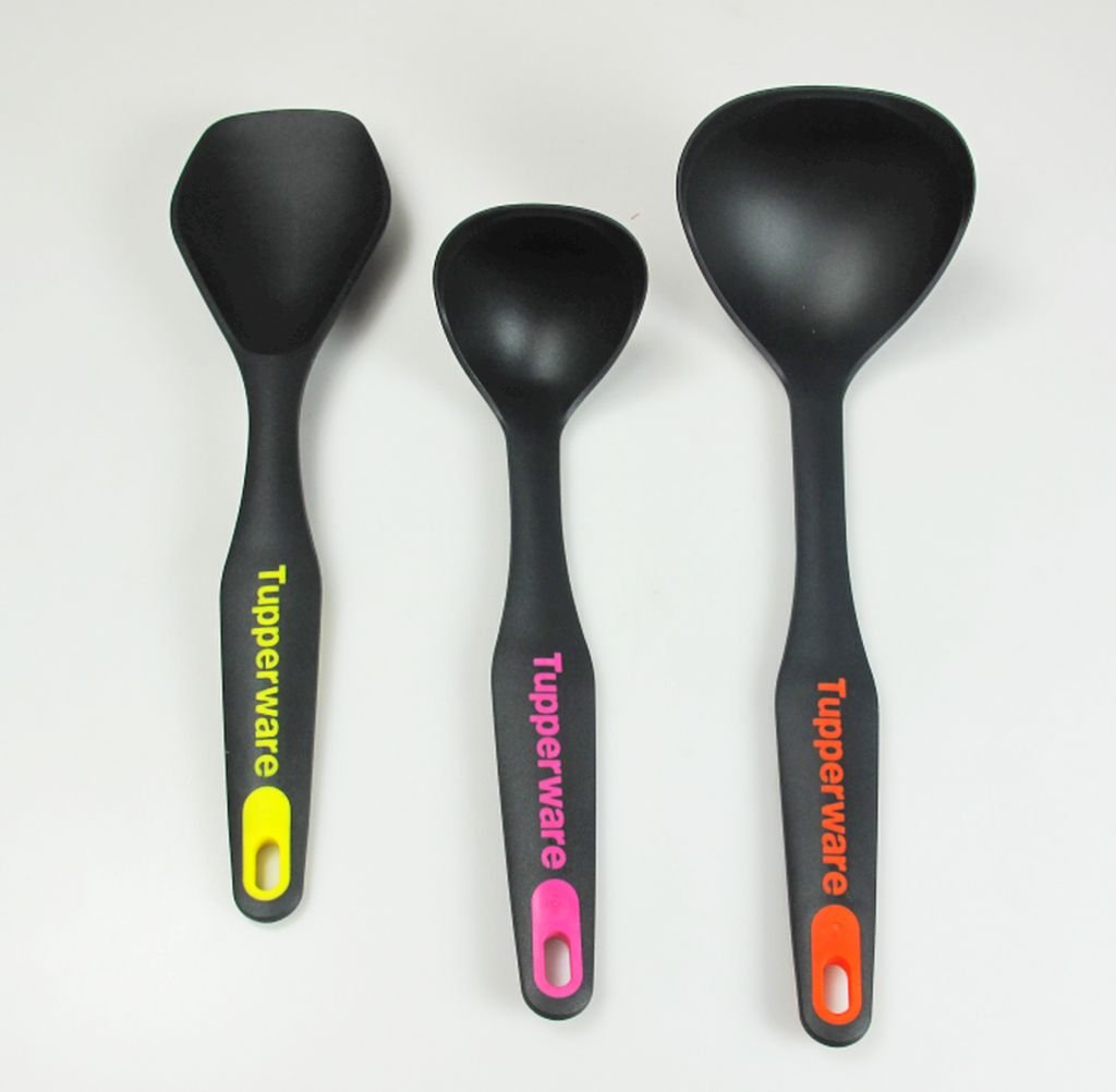 TUPPERWARE Set (3) Griffbereit Löffel 3-teilig Griffbereit Löffel Kochen