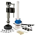PlumbCraft 34-piece Complete Toilet Repair Kit 7029000, All Needed Parts for Toilet Flusher Replacement Kit, Toilet Fill Valve Replacement Kit, and Tank-to-Bowl Bolt-and-Gasket Kit for Standard Toilet