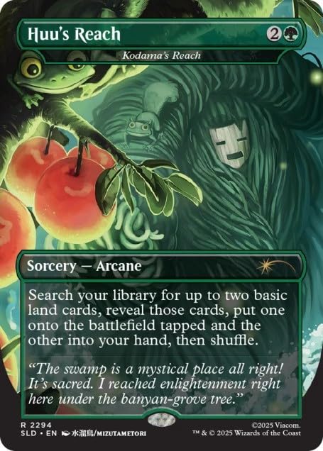 Magic the Gathering Secret Lair x Avatar: The Last Airbender - Un sacco da imparare (Rainbow Foil Edition), 1 pezzo