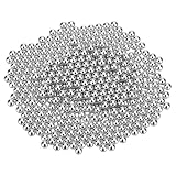 QUARKZMAN 400 Stk 6.35mm Kugellagerkugeln, Massivkohlenstoffstahl Präzisionskugeln Nickelbeschichtet Für Lager Fahrräder Rollen Autoteile (Hochglanzpoliert)