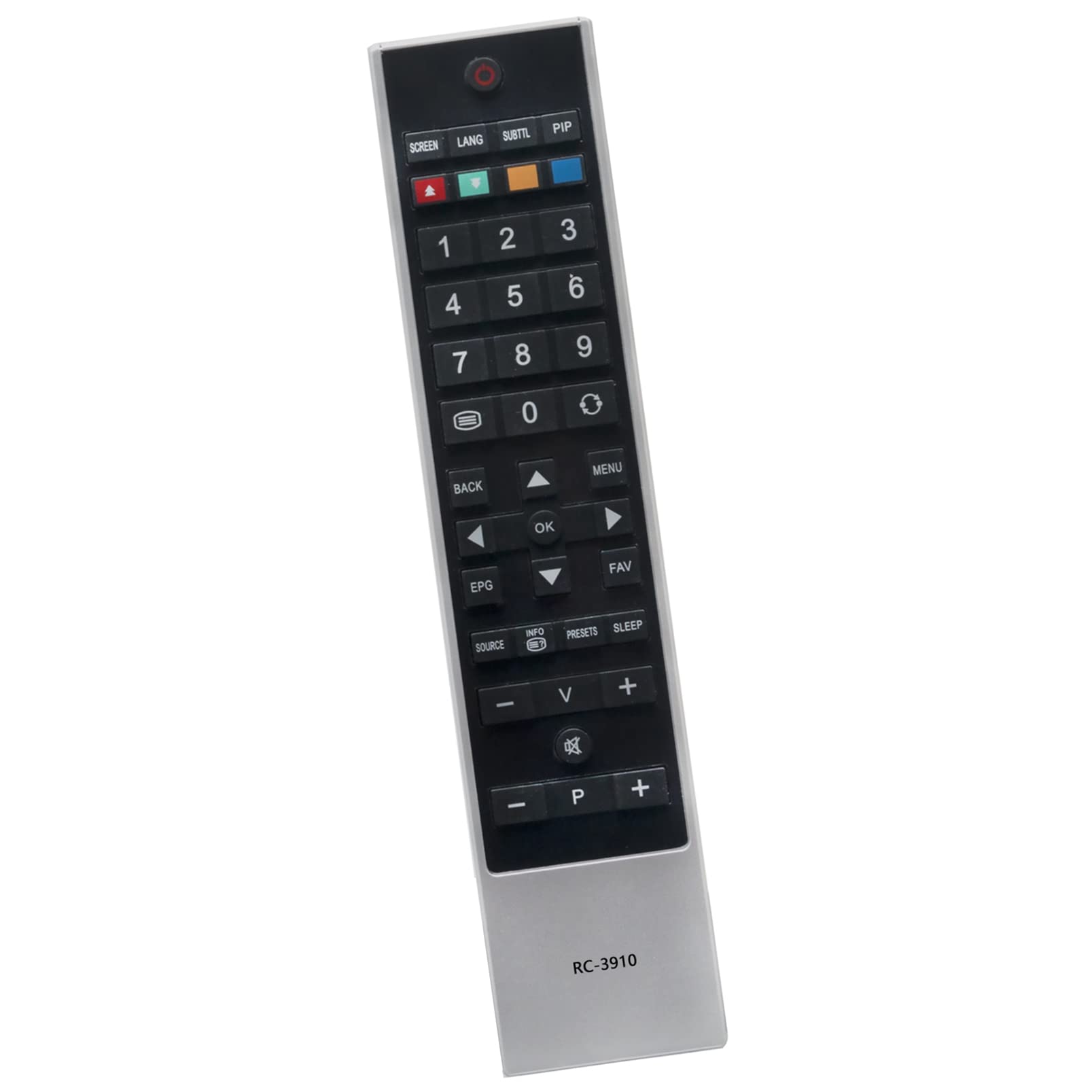 ALLIMITY RC-3910 Replace Remote Control fit for Toshiba 32BV701B 32BV702B 32KV500B 37BV700B 19BV501B 22BL502B 22BL712B 32BL502B 32BL505B 32BV501B 32BV512B 40BV700B 40BV701B 40BV702B - Image 4