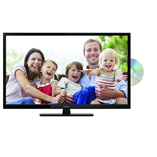 Lenco DVL-2862 28 tum (70 cm) LED-tv-apparat med DVD-spelare – Triple-Tuner (DVB-T/T2/S2/C) – 12 volt biladapter – Med HDMI, USB SCART och Cl+ anslutning – fjärrkontroll – svart