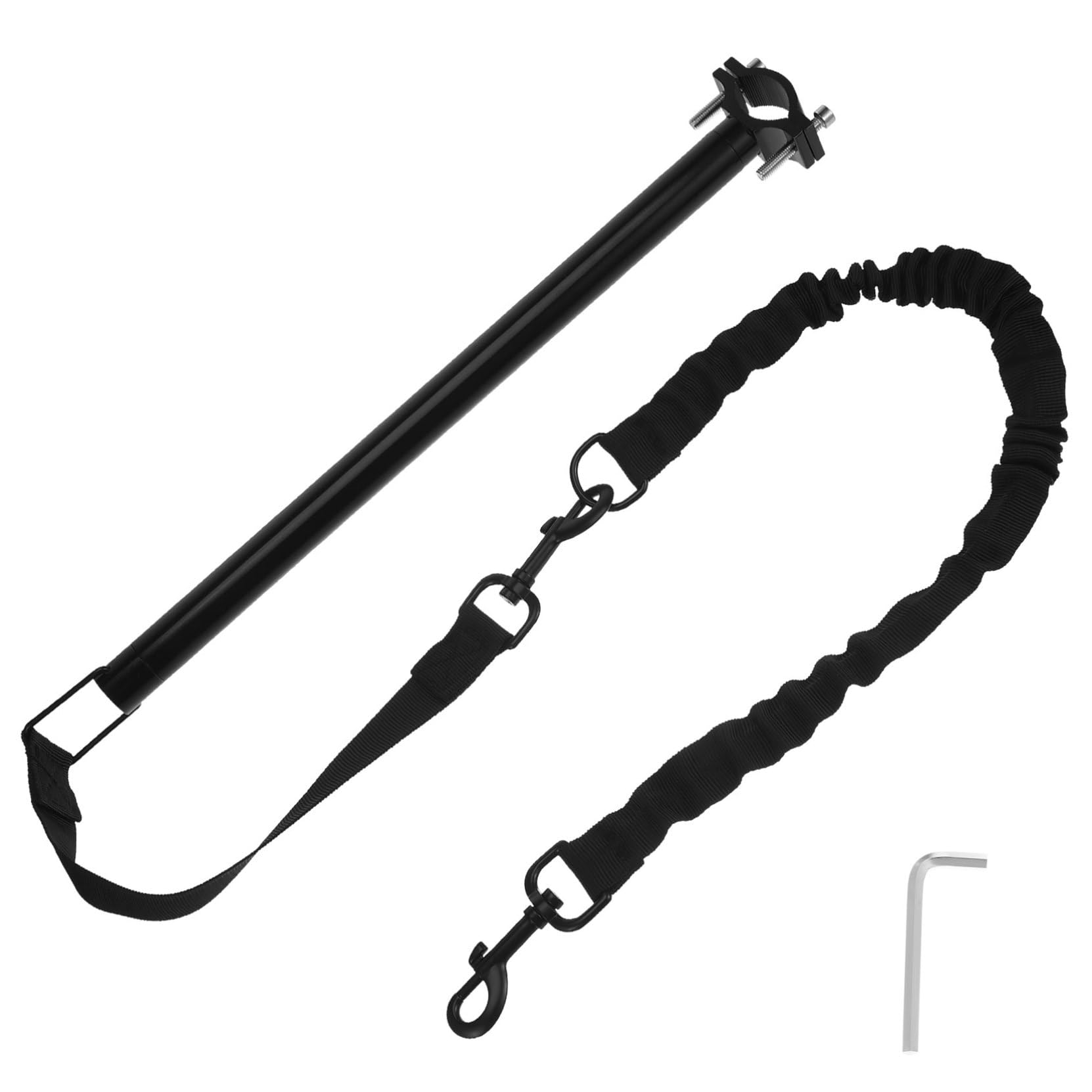 SHINEOFI Guinzaglio da Bici per Cani Staccabile, Tessuto Oxford e Lega, Resistente All’Usura, per Cani Piccoli e Medi, Passeggiate e Allenamento
