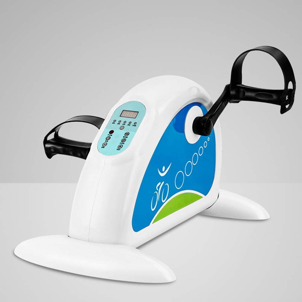SXSLTSA Mini Adjustable Resistance Bike Portable Multi Level Resistance LCD Screen Equipment Physical Therapy Rehabilitation Training Machine