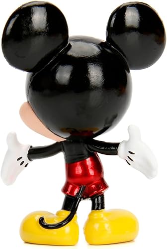 Miniatura 4 de Jada - Mickey Mouse - Figura de Mickey Metal, 2.8 in, licencia oficial de Disney (253070002)