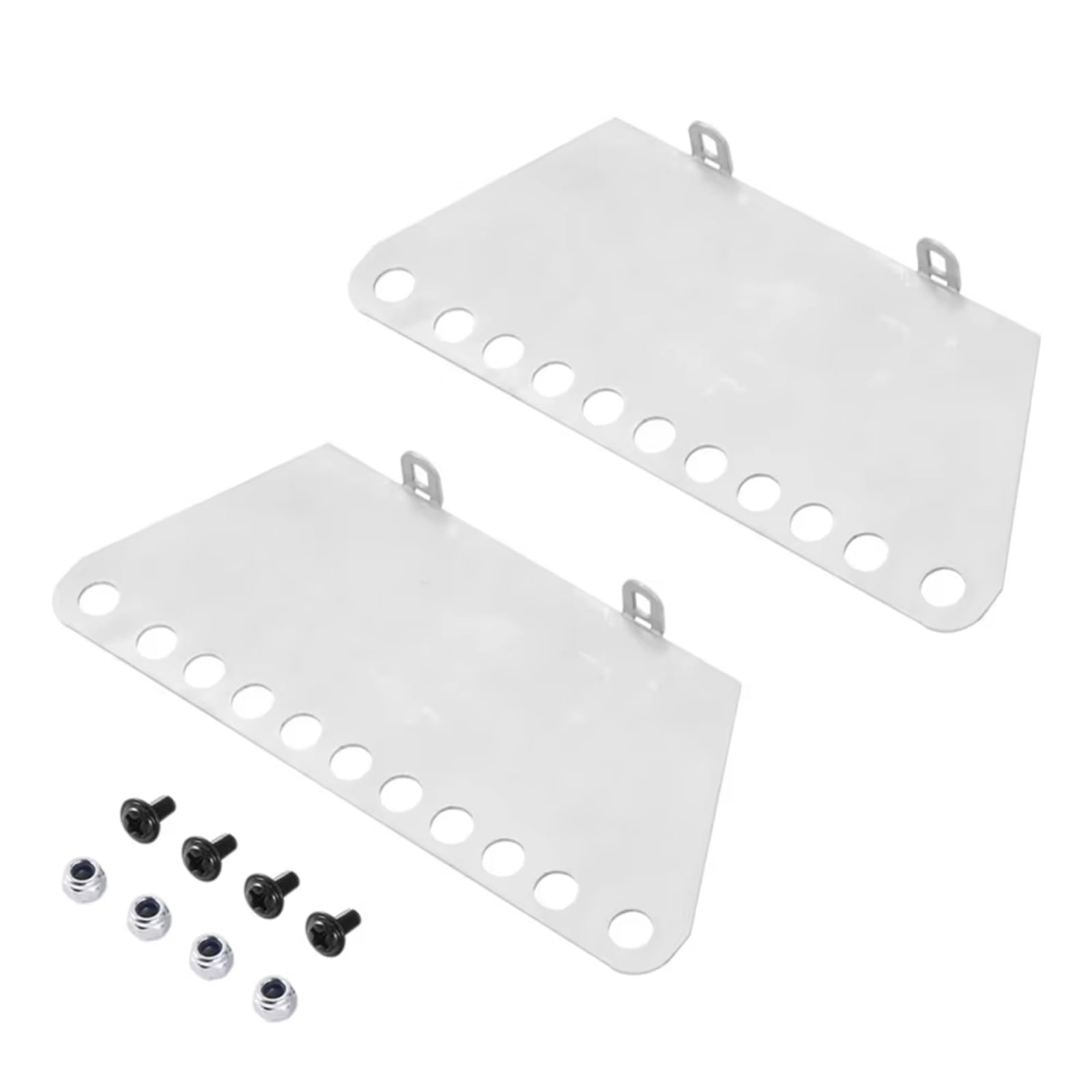 Per MN D90 D91 D96 Per MN98 Per MN99S 2 Pezzi 1/12 Pedale Laterale In Metallo Per Rock Sliders RC Auto Veicoli Cingolati Parti Accessori Ricambio Componenti Telaio Rc
