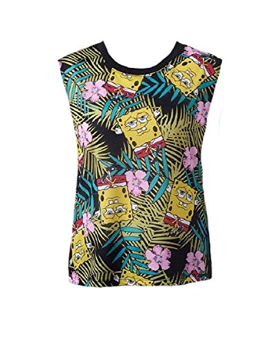 Spongebob Squarepants Junior Muscle Tee t-shirt sans manches anti-transpiration