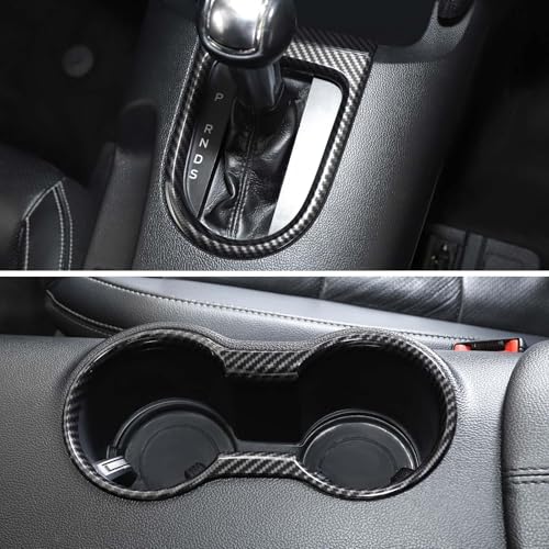 Juego de molduras para portavasos y palanca Ford Mustang 2015-2023 miniatura 1