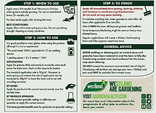 Aftercut 20400482 Ultra Green + Lawn Feed & Iron Supplement, 100 m2, 3.5 kg, Natural - Image 4