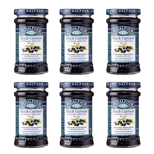【6個セット】ジャム カシスジャム ST.DALFOUR 170g×6(1020g) 砂糖不使用