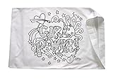 Colortime Crafts and Markers Girl Power Pillowcase