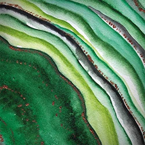 Skinit Decal Laptop Skin Compatible with Thinkpad X1 Carbon (6th Gen 2018) - Officially Licensed Skinit Originally Designed Kiwi Watercolor Geode Design