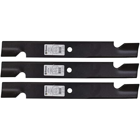 Lame Ricambio 103-6403 Rotary 3 Lame Tagliaerba Notched Hi-Lift Per Exmark Taglio 60 Pollici - Ricambi 103-6403 / 103-6403-S 3 Lame Tosaerba Rotary