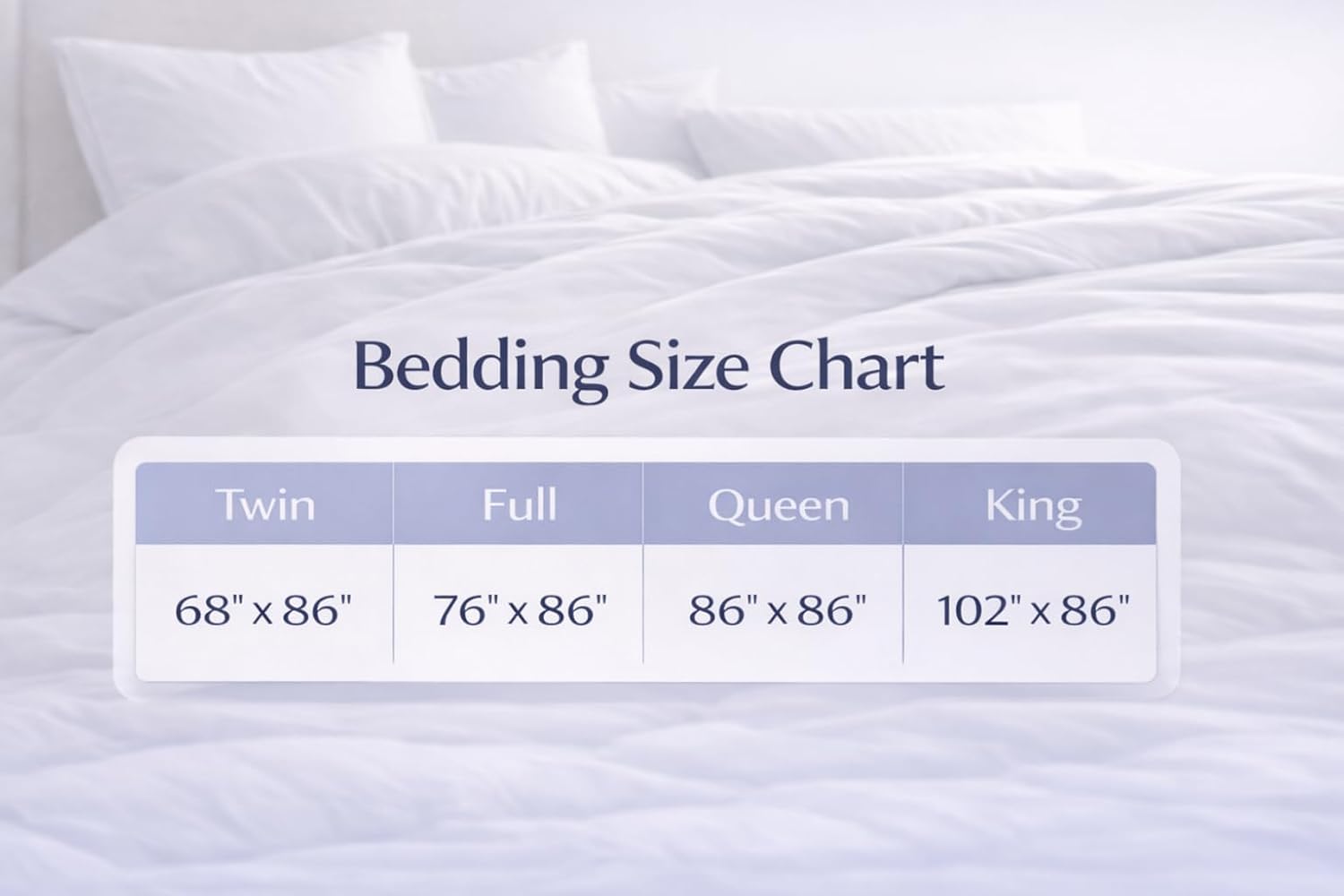 Continental Bedding Harmony White Down Comforter 550 Fill Power All Year Weight 100% Cotton Shell Made in USA
