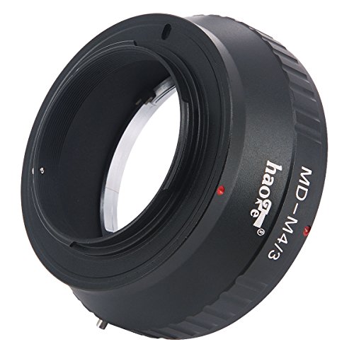 Adaptador Manual de Montura para Lentes Minolta Rokkor MD/MC a Cámara Micro Four Thirds (MFT/M4/3) de Olympus y Panasonic miniatura 5