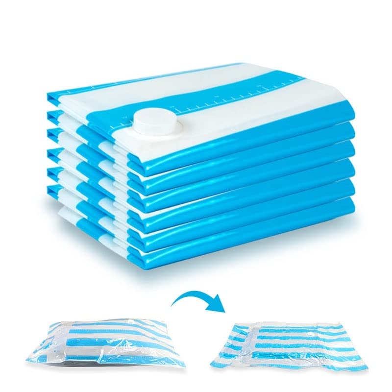 Oszczędność miejsca, zapieczętowane torby Worki próżniowe do przechowywania ubrań, koców i poduszek, różne rozmiary, 1, 3, 5 szt.(5pcs-100x80cm)