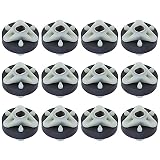 BlueStars Heavy Duty 285753A Direct Drive Motor Coupling Kit with Metal Core Part - Compatible with Whirlpool & Kenmore Washers AP3963893 PS1485646 285753AVP 1195967 21003 - Pack of 12