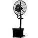 BUBIDU Ventilateur Debout Silencieux, Ventilateur Robuste Puissant Ventilateur De Refroidissement Oscillant Silencieux/Industriel Humidificateur Brumisateur Ventilateur/Ventilateur
