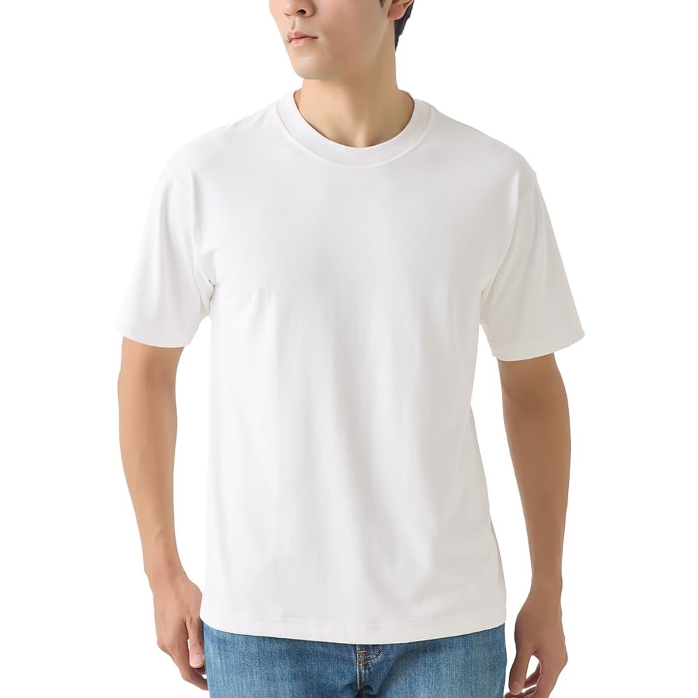 グンゼ アセドロン アウターTシャツ 丸首 クルーネック 汗じみ対策 ベタつきに…