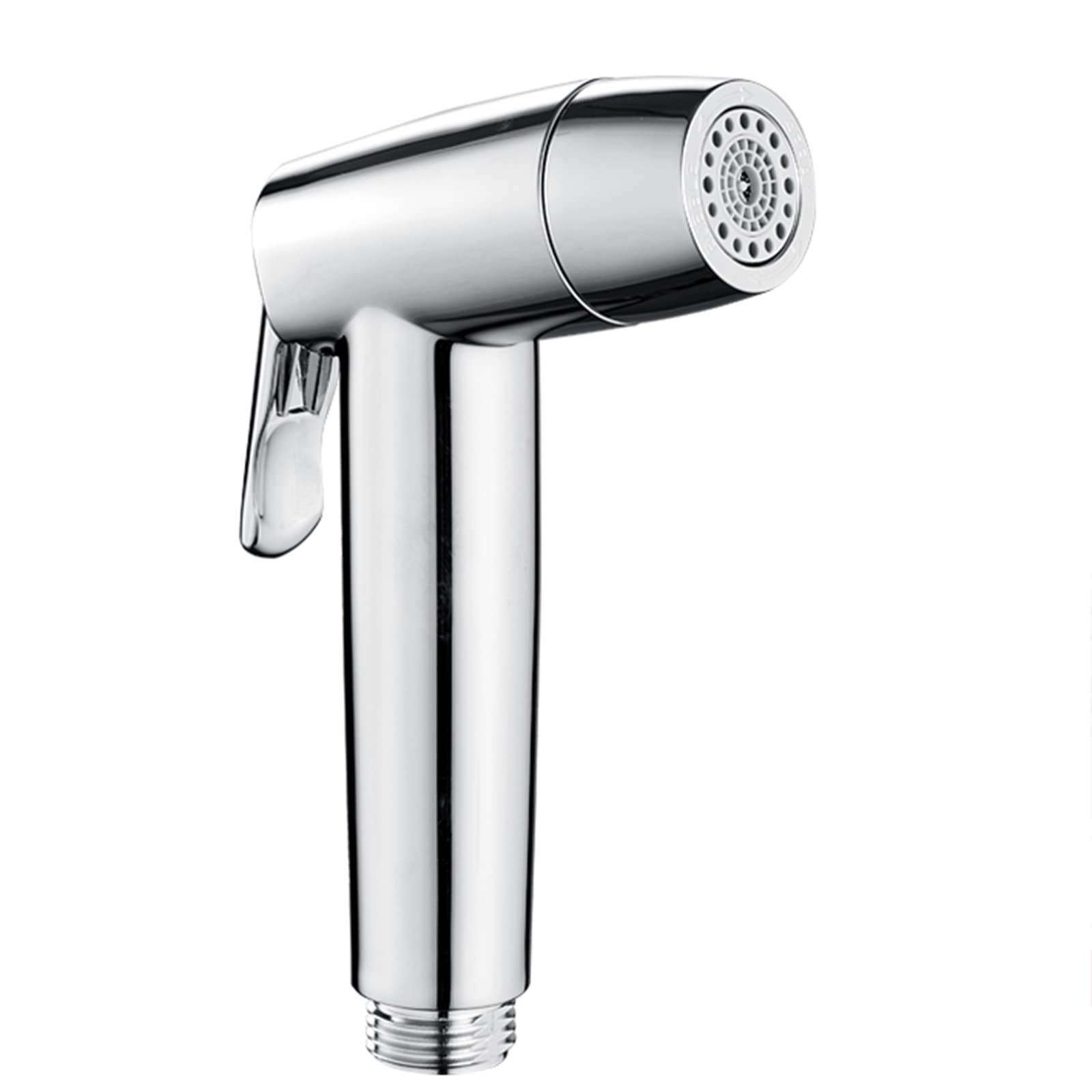 Ducha de mano para bidé con doble válvula de control y manguera flexible de ABS