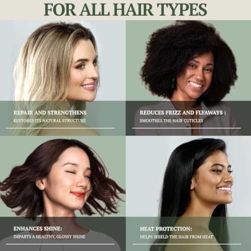 Image of Fiora Naturals Tea Tree Oil for Hair and Scalp - with Jojoba, Grape Seed & Castor Oils - Helps Hair Growth, Soothes Itchy Scalp & Fights Dandruff - Moisturizes and adds Shine - 4 fl oz
