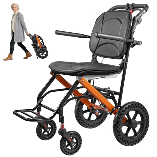 Adjustable Handle Wheelchair Adults