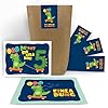 Lot de 12 cartes d’invitation pour 5e anniversaire d’enfant garçon Motif dinosaure 5ème anniversaire avec 12 enveloppes…