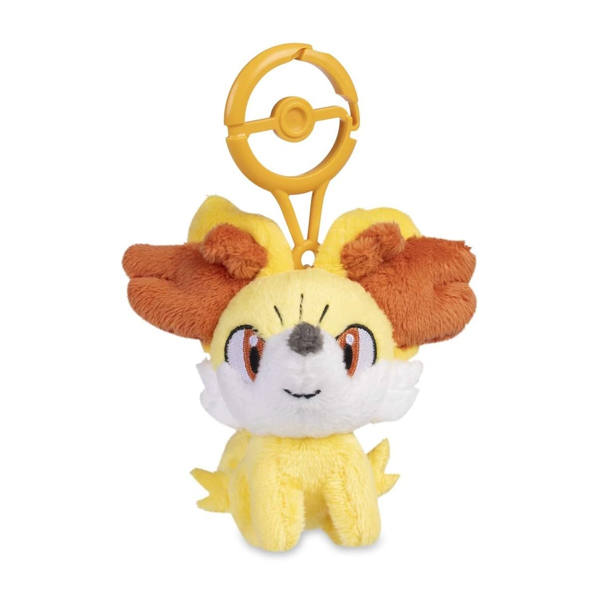 Pokémon Center: Fennekin Adventure Partners Plüsch-Schlüsselanhänger, Mehrfarbig, Small