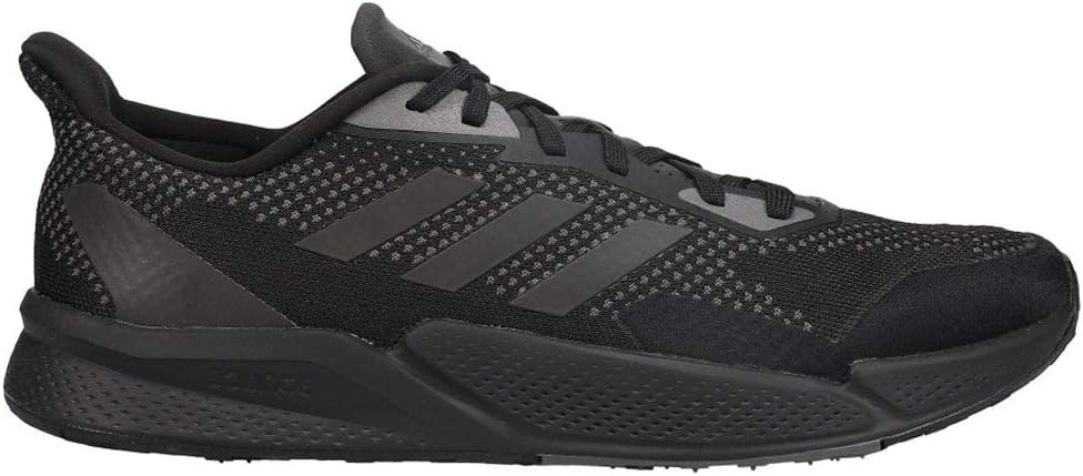 adidas mens X9000l2 Running Shoe, Black/Black/Grey, 8.5 US
