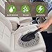 Multi-Functional Car Dash Duster, Car Interior & Exterior Cleaning Dirt Dust Clean Brush Dusting Tool Mop Gray car Cleaning Products (Gray)