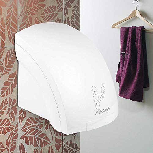 SSLine Automatic Hand Dryer Ultra-Quiet High Speed Hot Air Hand Blower with Infrared
