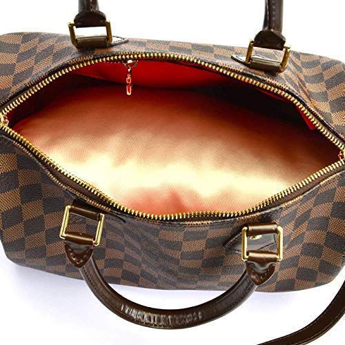 Satin Pillow Luxury Bag Shaper in Champagne Compatible for the Designer Bag Speedy 25