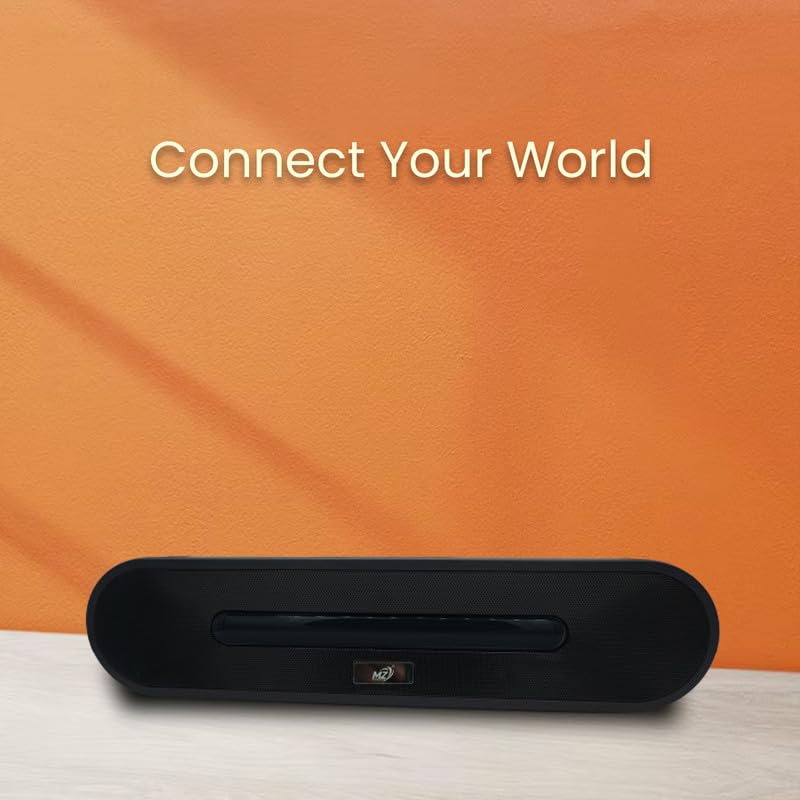 Image of Bluetooth 2.0 Channel Soundbar with High Bass 16 W RMS Output Bluetooth Speaker with RGB Led Lights