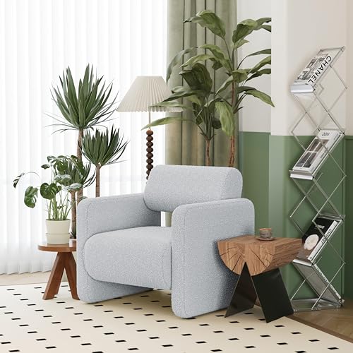Sillón Plegable Confort Tela Gris miniatura 2