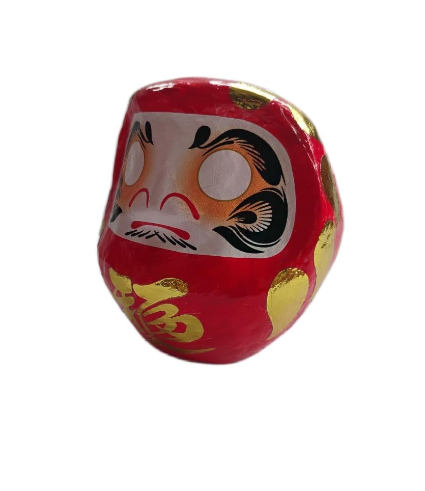 Daruma Japan Doll Daruma - Togaku - Project from Japan - 1.8 Good Luck and Prosperity. (Red)