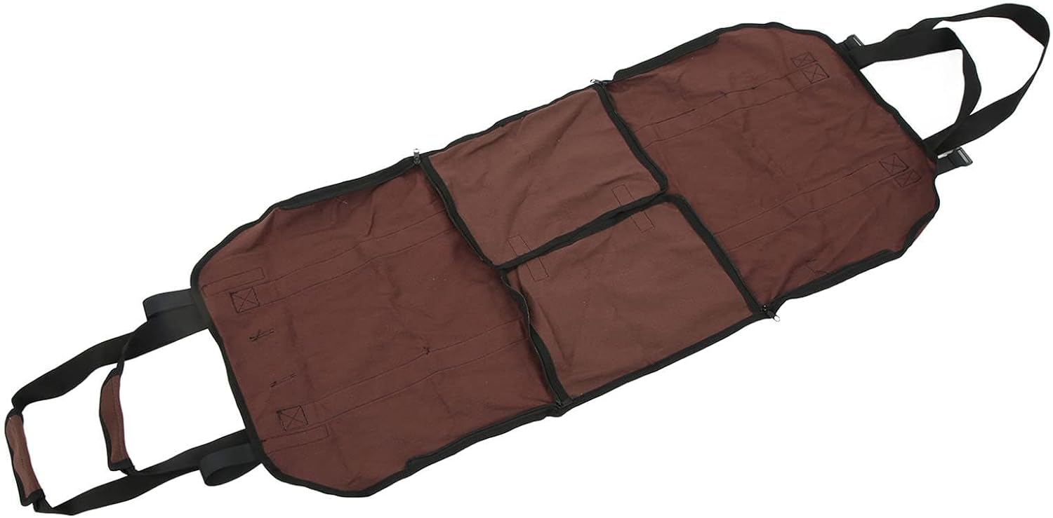 JEOZBM Heavy Duty Wood Carrier for Fireplace, Oxford Cloth Firewood Bag Carrier, Water Resistant Log Tote Wood Carrying Bag with Handles, for Camping Travel