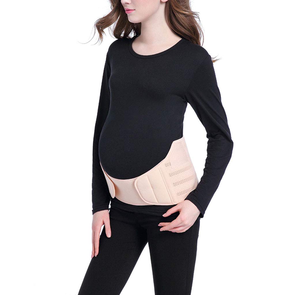 BATLAM Mutterschaft Schwangerschaft Stützgürtel/Bandage Taille/Rücken/Bauchband, Bauchstütze Schwangerschaftsstütze vor der Geburt mit verstellbarem/atmungsaktivem Material Bauch Bauchband,C,M