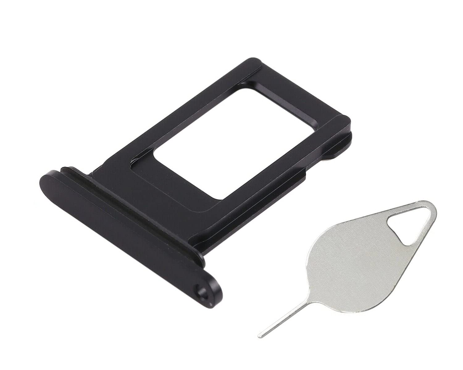 Tiroir Carte SIM De Remplacement Pour IPhone XS – Noir – Joint D’étanchéité Inclus + Outil D’extraction