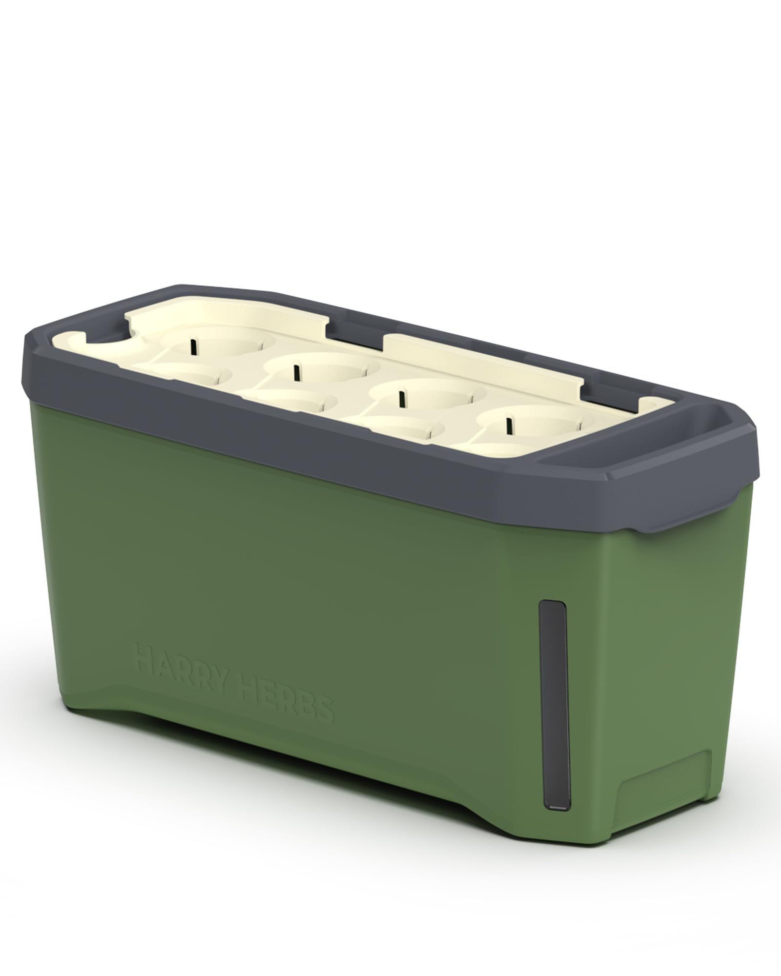 B&Q -  Harry Herbs 4-In-1 Planter Pot For HerbsDark GreenSelf-Watering System0.5L Water Reservoir5L Soil Capacity