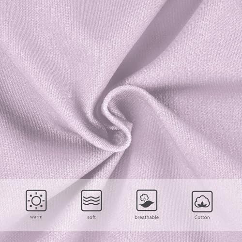 Girls Underwear Toddler 2t Cotton Little Girl Panties Personalized Underpants Briefs Light Purple Solid Color3