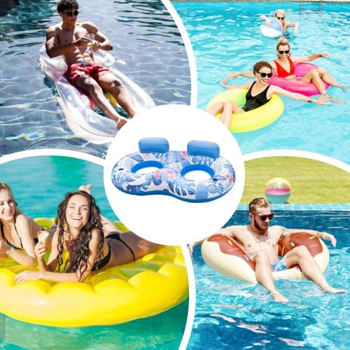 Flotteurs gonflables plage avec dossier ergonomique stable - 4