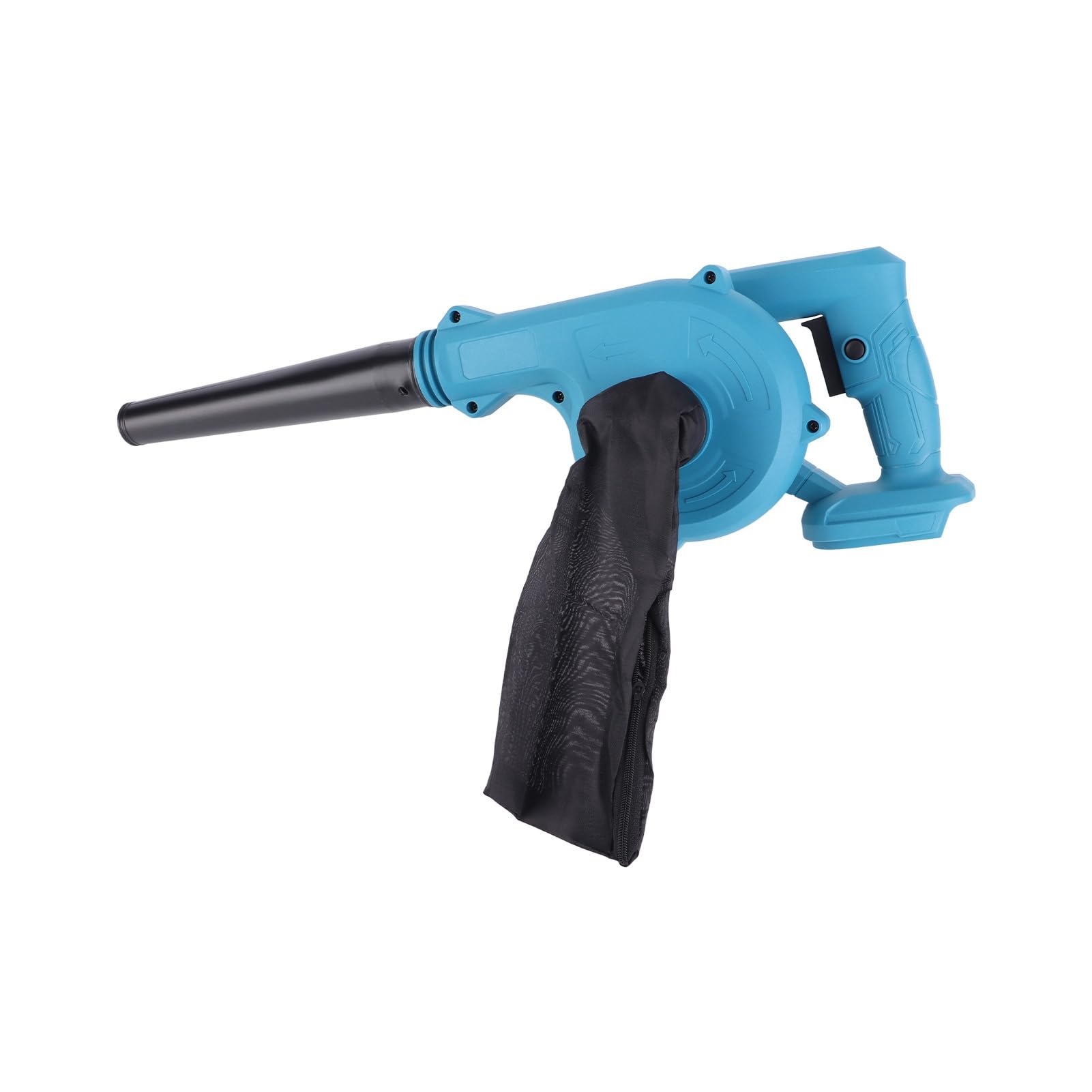 Soplador de Hojas Inalámbrico Mini Aspiradora de Mano de Alta Potencia para Limpieza de Jardín Pelo de Mascotas ABS 21V